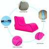 BB1803 Foldable Portable Inflatable Sofa Single Outdoor Inflatable Seat, Size: 90 x 70 x 65cm(Red Wine)