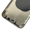 iPhone XR Back Cover, iP15 Pro Style (Titanium Grey)