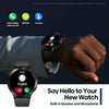 Zeblaze Btalk 2 1.3 inch Round Screen HD Smart Watch Supports Voice Calls/Health Monitoring(Black)