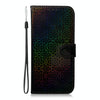 For Asus Zenfone 9 Colorful Magnetic Buckle Leather Phone Case(Black)