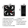 XIN RUI FENG 24V Ball Bearing 6cm Quiet DC Cooling Fan