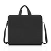 PULUZ 12 inch Ring LED Lights Portable Zipper Storage Bag Shoulder Handbags, Size: 38cm x 33cm x 3cm (Black)