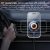 Yesido C308 15W Air Outlet Car MagSafe Magnetic Wireless Charging Holder(Black)