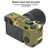 For Sony ILCE-7CM2 / A7C II / A7CR Litchi Texture Soft Silicone Protective Case(Camouflage)