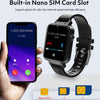 1.75 inch IPS Screen Smart Watch, Support Video Chat/SIM Card Calling, Memory:1GB+16GB(Black)