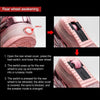 CD03 LED Double Wheel Wing Roller Skating Shoes, Size : 37(Pink)