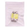 2 PCS 41mm 1.5W 80LM White Light 1 COB LED License Plate Reading Lights Car Light Bulb