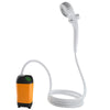 Outdoor Bath Artifact Field Dormitory Simple Electric Shower, Specification: Digital Display 4400mAh