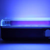 Handheld Blacklight UV Lamp & LED Flashlight, Verify Hidden Security Features On banknotes and Passport(Black)