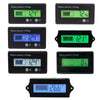 L6133 LCD Electric Motorcycle Power Display, Style: Single Button Green Backlight