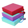 Kids Increased Chair Pad Removable Kid Highchair Seat Pad With Buckle Strap(Red)