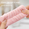 6pcs Washing Anti-Humidity Washing Face Wrist Strap Sports Sweat-Wiping Bracelet Sweat-Absorbing Sleeve(Light Purple)