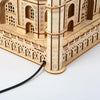 LG904 Castle 3D Wooden Puzzle Children Educational Toys DIY Handmade Ornaments