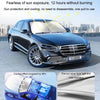 Car Sunshade Summer Front Windshield Sunscreen Heat Insulation Folding Car Sunshade Curtain(145x70cm Titanium Silver)