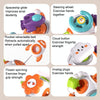 Baby Hand Grip Ball Early Learning Busy Ball Puzzle Sensory Spinning Toys, Style: Shiba Inu