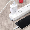 46-A2C2 20W PD + QC3.0 USB Multifunction Fast ChargerEU Plug(White)