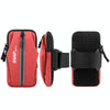 x3028 Outdoor Fitness Running Mobile Phone Arm Bag Waterproof Wrist Bag(Red)