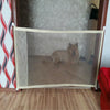 Portable Folding Pet Safety Gate, 72x110cm, Beige