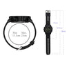 PR1-2 1.24 inch IP68 Waterproof Sport Smart Watch, Support Bluetooth / Sleep Monitor / Call Reminder(Red)