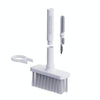 2 PCS 5 In 1 Earbud Cleaning Pen + Keyboard Cleaning Brush + Key Cap Puller(White)