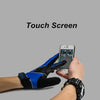 Boodun Bicycle Gloves Long Finger Cycling Glove Sports Outdoor Elastic Touch Screen Gloves, Size: M(Blue)