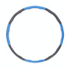 Removable Foam Thin Waist Fitness Ring(Blue Gray 8 Sections)