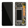 Samsung Galaxy S10 AMOLED Screen Replacement (Black) with Frame