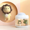J221 Multifunctional Night Light Projection Humidifier(White Lion)