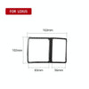 Car Carbon Fiber Trunk Switch Decorative Sticker for Lexus IS250 300 350C 2006-2012, Left and Right Drive Universal