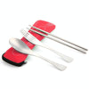 Three-Piece Outdoor Cutlery(Big Red)