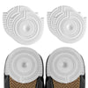 2 Pairs Sole Wear-Resistant Rubber Cuttable Sports Anti-Slip Sticker, Size: No.3 43 Yards(White)