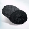 Vehicle-mounted Retractable Snow Shovel With Plush Gloves To Keep Warm Snow Removal Frost And Deicing Tools(Black Gloves)