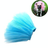 Blue Breathable Mesh Dog Skirt, Size S (Small Dogs)