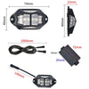 8 in 1 Car Chassis Light RGB Colorful Atmosphere Light