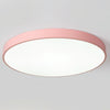 Macaron LED Round Ceiling Lamp, Stepless Dimming, Size:30cm(Pink)