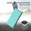 For Samsung Galaxy S23 Ultra 5G Strong Magnetic Frosted Flip Leather Phone Case(Light Blue)