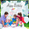 150x100cm Cartoon Cute Elephant Birthday Theme Party Decoration Photography Background Cloth