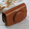 Full Body Camera PU Leather Case Bag with Strap for Canon PowerShot SX730 HS / SX720 HS (Brown)