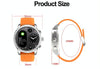 T3 Dual Display Smart Watch For Men IP68 Waterproof Fitness Bracelet 15 Days Standby Business Smartwatch Activity Tracker(Blue)