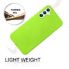 For Samsung Galaxy A34 5G GOOSPERY PEARL JELLY Shockproof TPU Phone Case(Fluorescent Green)