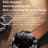 ET482 1.43 inch AMOLED Screen Sports Smart Watch Support Bluetooth Call /  ECG Function(Brown Leather Band)