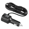 H519 Car Charger Driving Recorder Power Cord Dual USB With Display Charging Line, Specification: Mini Right Elbow
