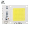 High Power 220V LED FloodlightCool/Warm White COB LED Chip IP65 Smart IC Driver Lamp(30W white)