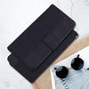 For Realme 13+ Global Geometric Embossed Leather Phone Case(Black)
