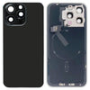 iPhone 15 Pro Max Glass Back Cover, Black - Wireless Charging
