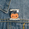 5 PCS Cartoon Halloween Brooch Denim Badge Collar Accessory(XZ2321)