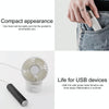Original Xiaomi Youpin SOLOVE LED Flashlight 3000mAh USB Multi-function Portable Lighting(White)