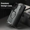 For Samsung Galaxy S25 Ultra 5G MagSafe PC Phone Case with Lens Holder(Purple)