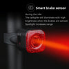 MEROCA XC02 Smart Light-Sensitive Brake Induction Taillight(Pipe Mounting)