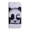 For Xiaomi Poco F6 Pro Coloured Drawing Flip Leather Phone Case(Panda)